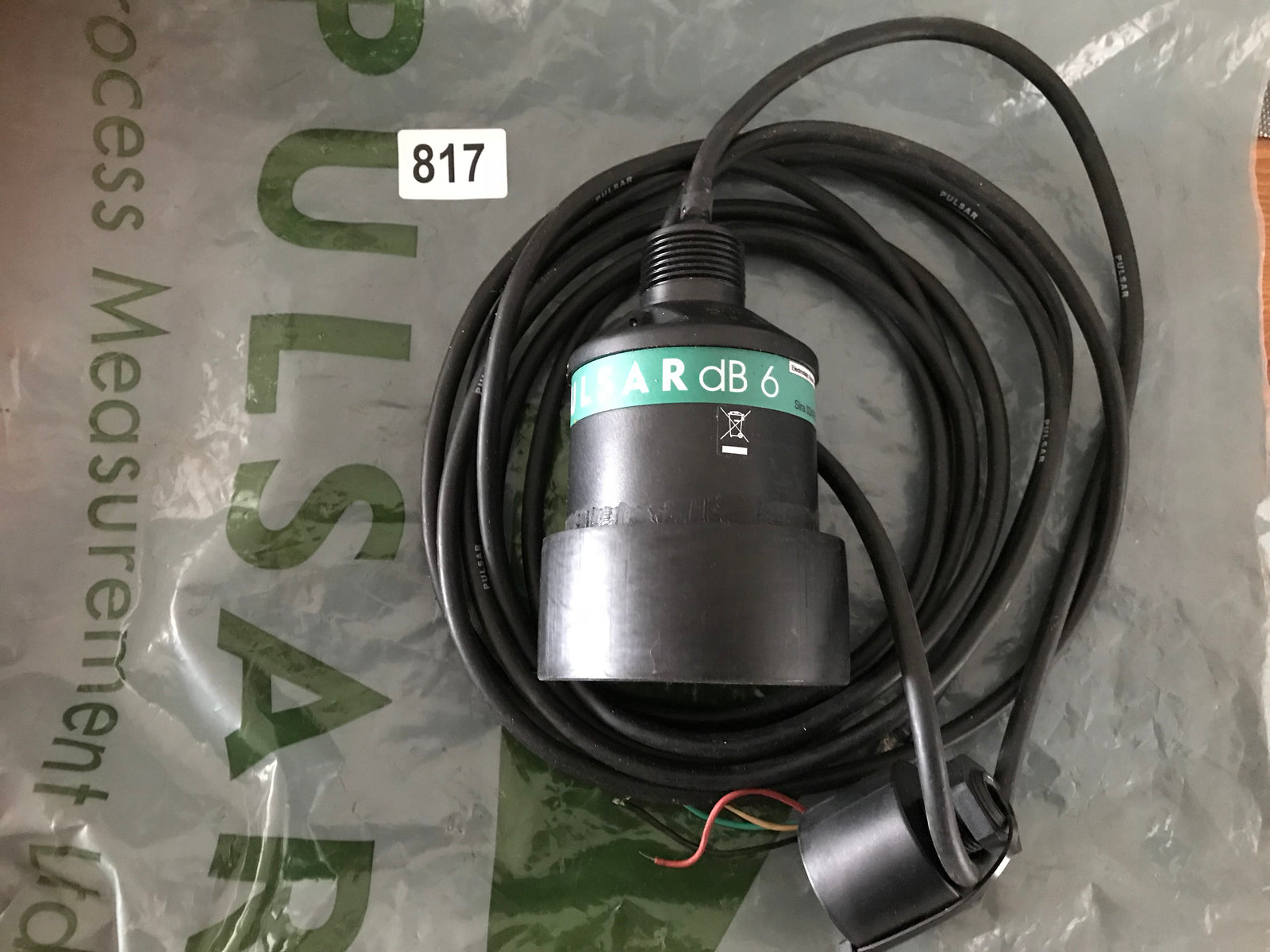 PPM Pulsar Process Management Db 6 Transducer Sensor