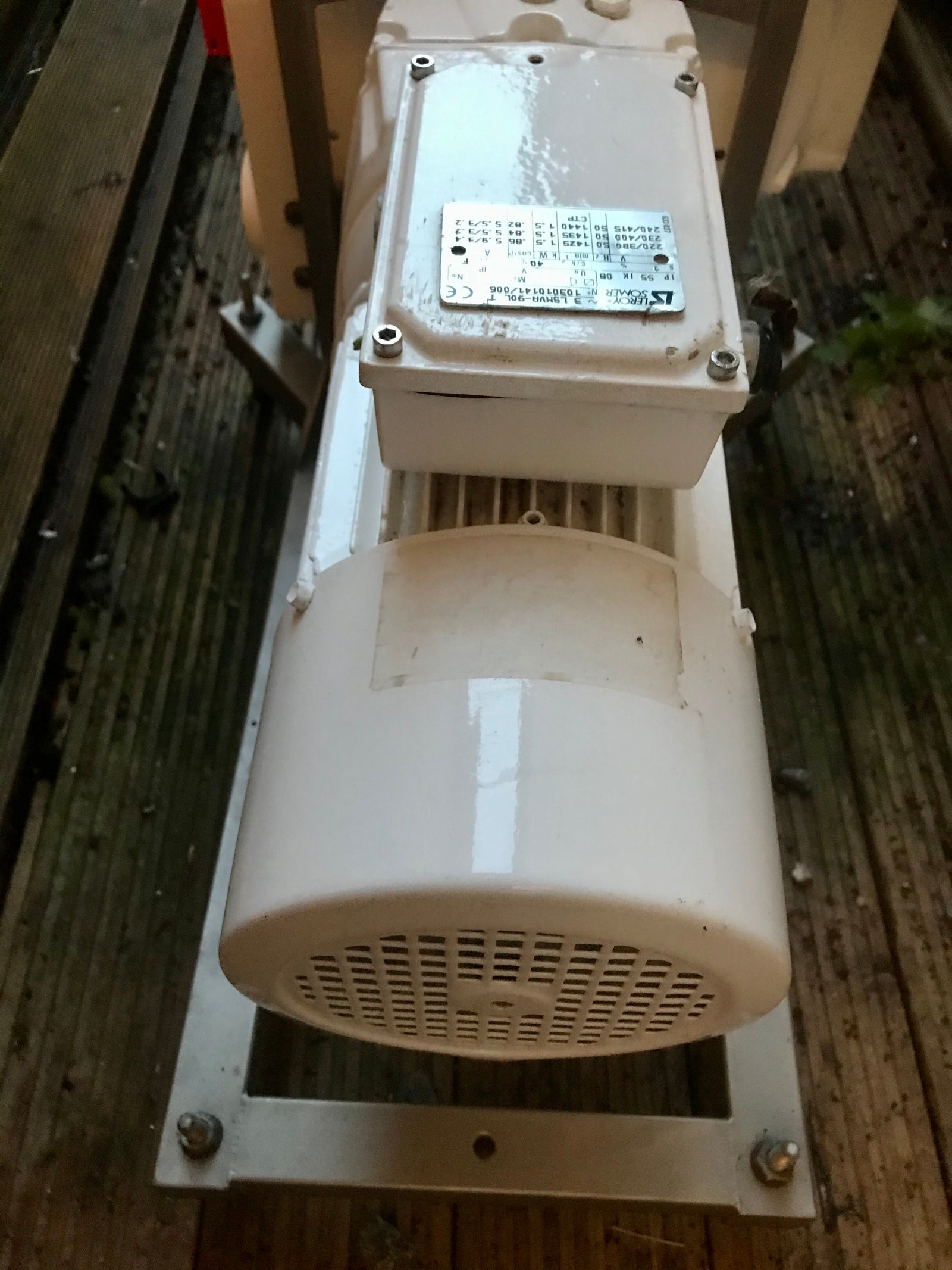 Watson Marlow 825 High Flow CIP/SIP Hygenic Peristaltic Pump 1.5kw 415v 25mm #2498