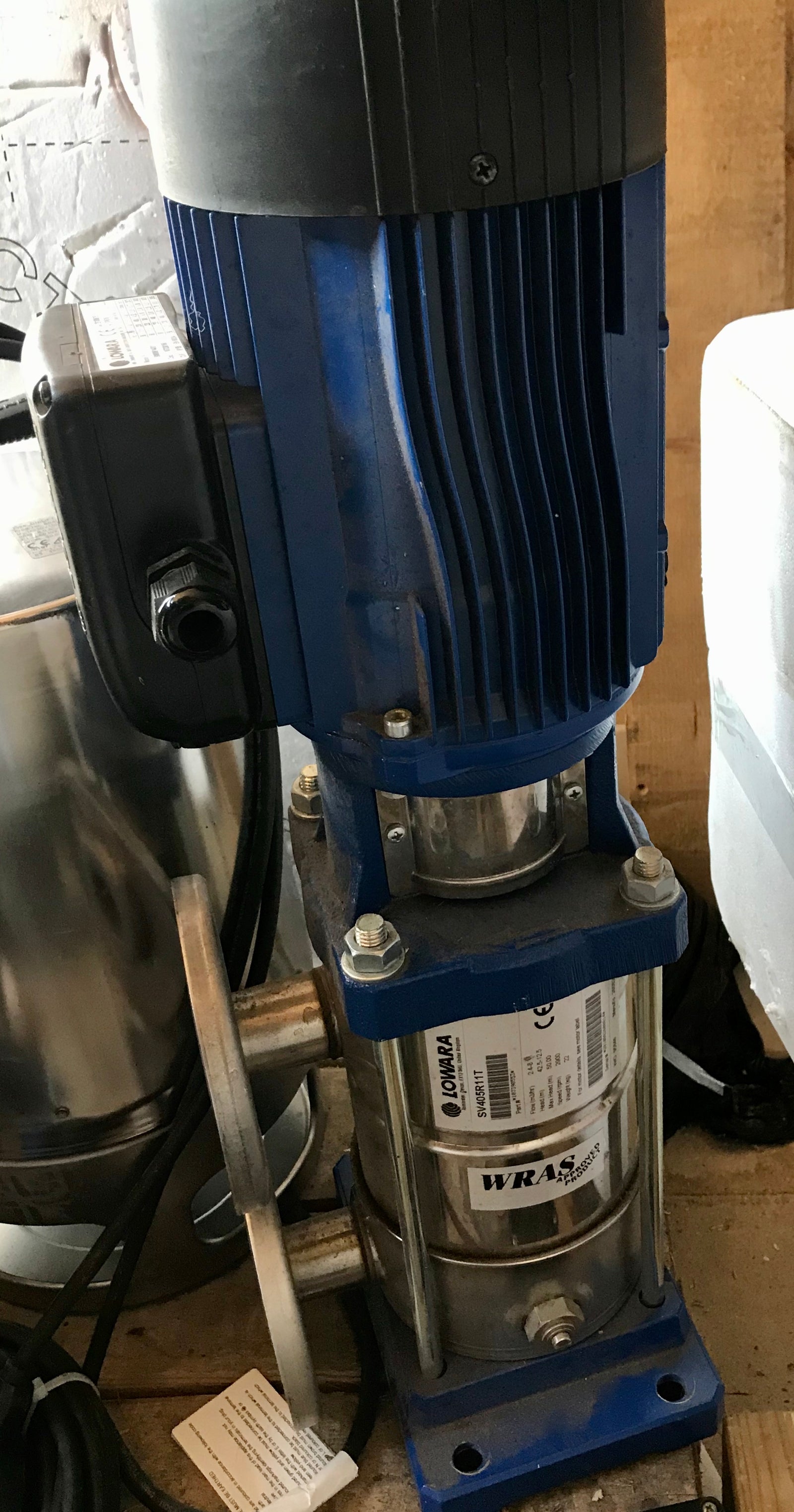 Lowara SV405R11T Vertical Multistage Pump #1954
