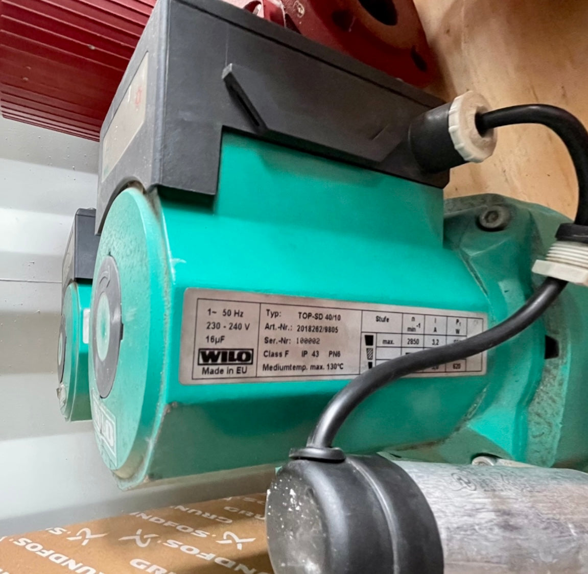 TOP S/SD 40/10 2018262 Circulator Pump Replacement Head 240v #3301