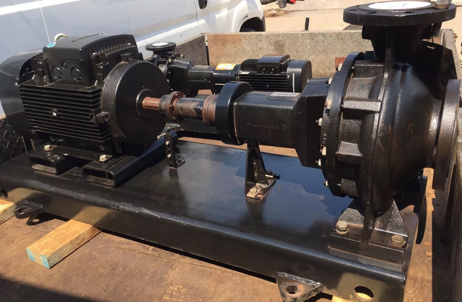 Grundfos Pump NK100-250/245 A2F2AF Dn100 Dn125 11kw Pn16 End Suction long couple 98692078