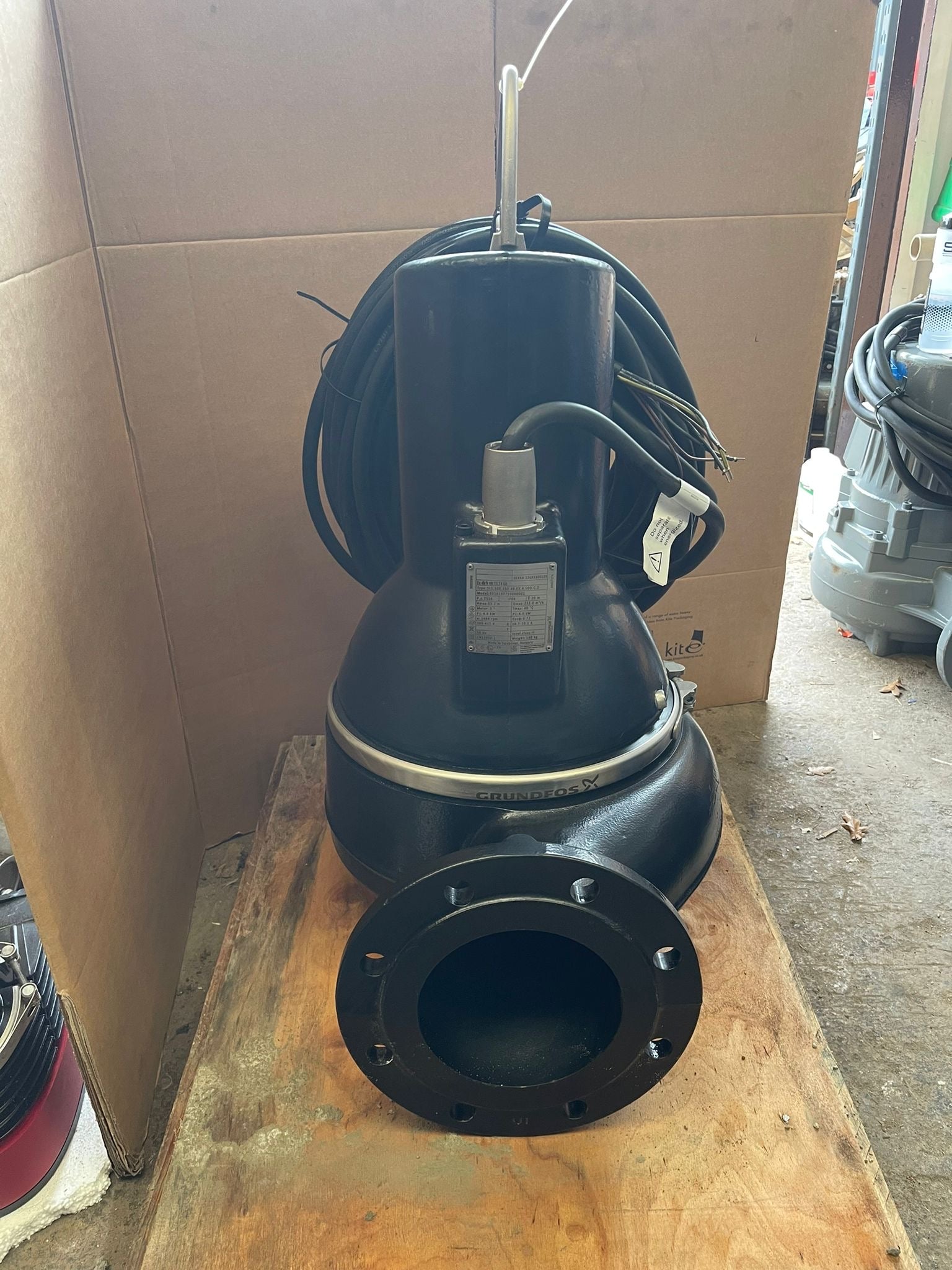 Grundfos SL1.100.150.40.EX.4.50D.C.Z 93161977 4kW 415v Submersible Waste Pump Dn150 #4849