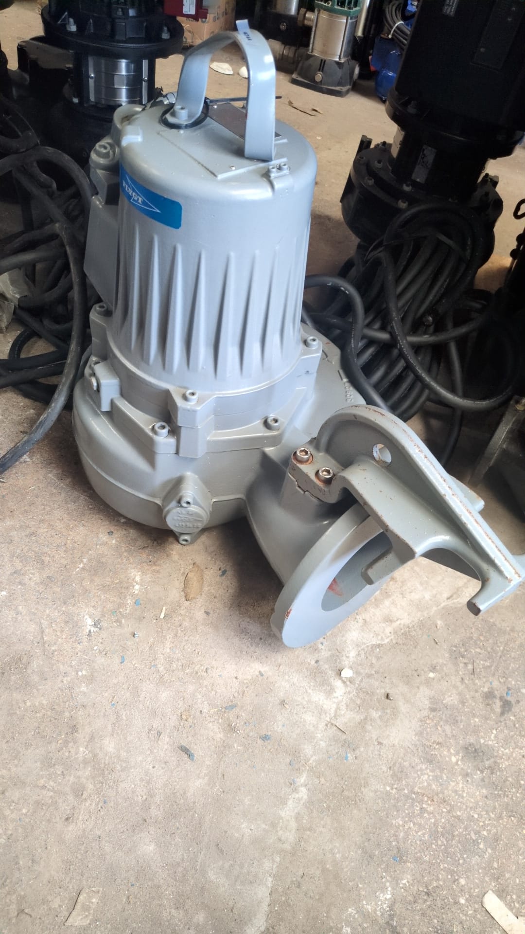 Flygt NP 3127.190 LT 425 4.7kw submersible waste water pump EX DN150 #4744