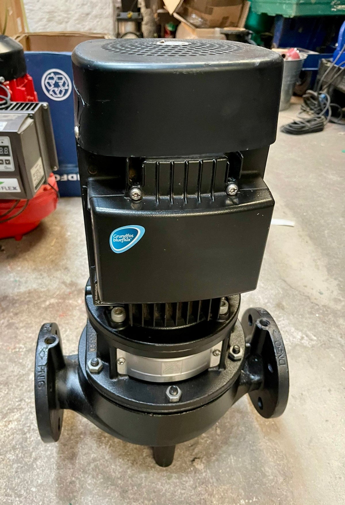 Grundfos TP 50-190/2 A-F-A-BQQE 1.5kW DN50 Inline Circulator Pump 415V 96086996 USED #5015
