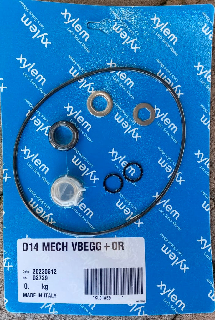 XYLEM LOWARA Mechanical Seal (Cer/Car/EP) & O-Ring Kit 1-3-5HM  Compact  KL01AE9 #4270