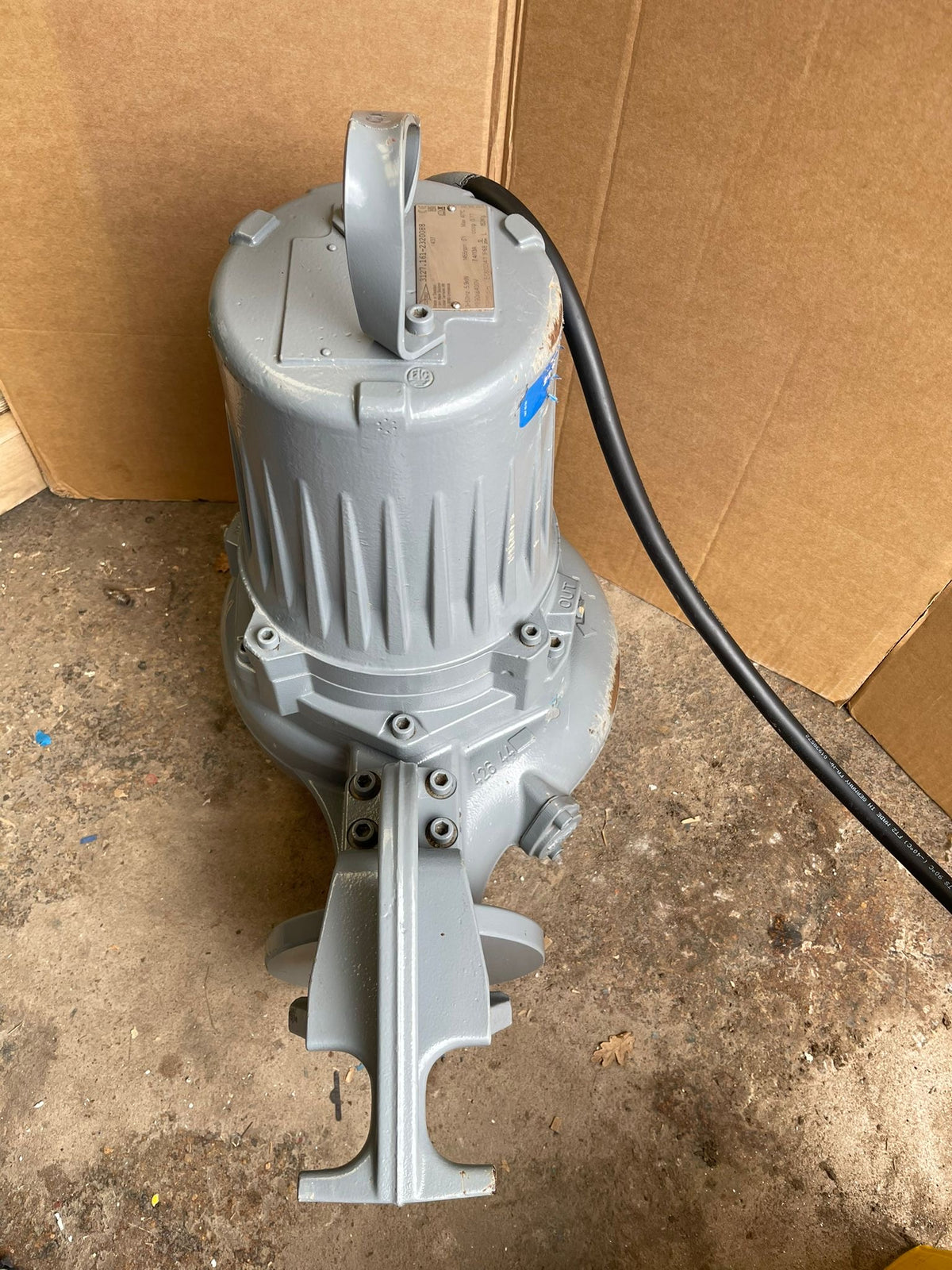 Flygt NP 3127.161 MT 437 5.9kw 415v Submersible Waste Pump #4853