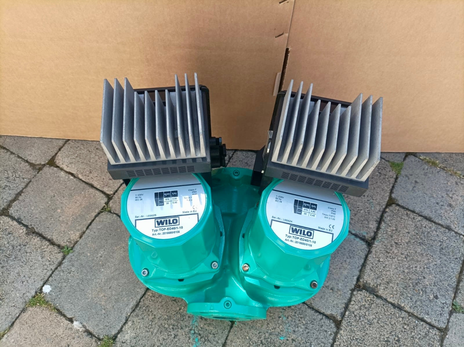 Wilo TOP ED 40/1-10 Circulating Pump 2018550 230v #4244