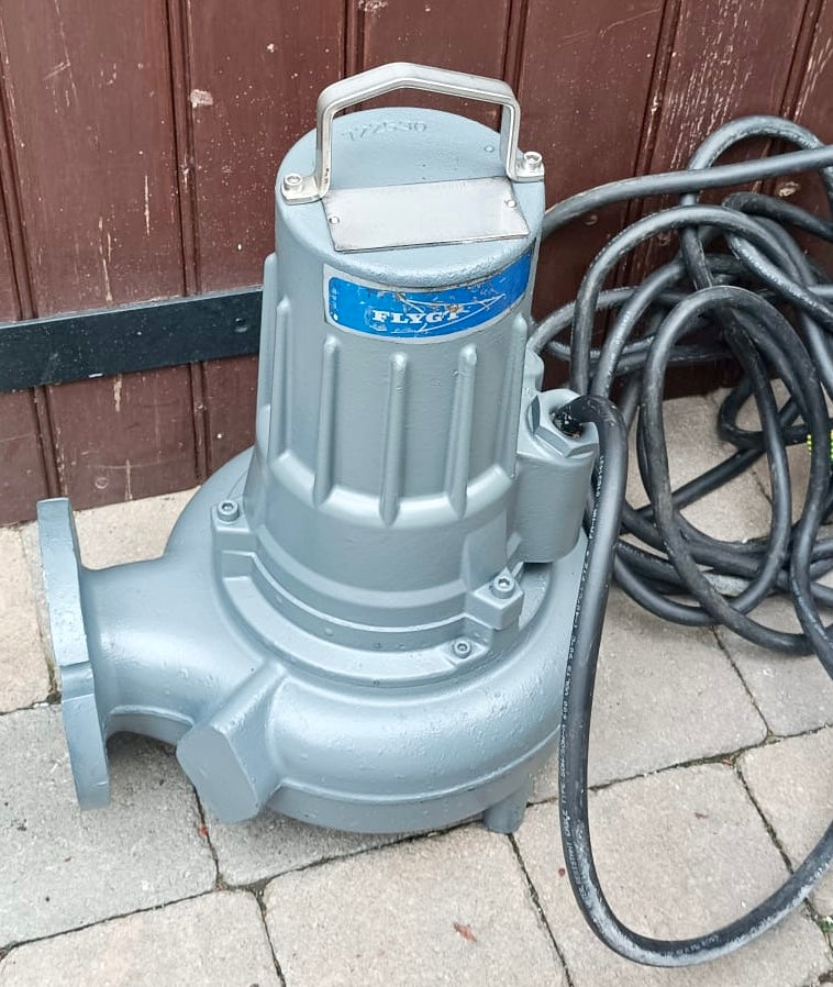 Flygt DS 3068.180 MT 472 1.5KW 3PH Submersible Vortex Pump DN80 #3483