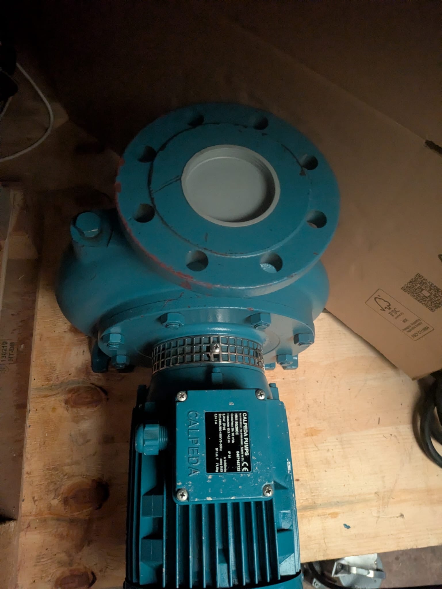 Calpeda NM4 80/20CE End suction Centrifugal Pump #2289