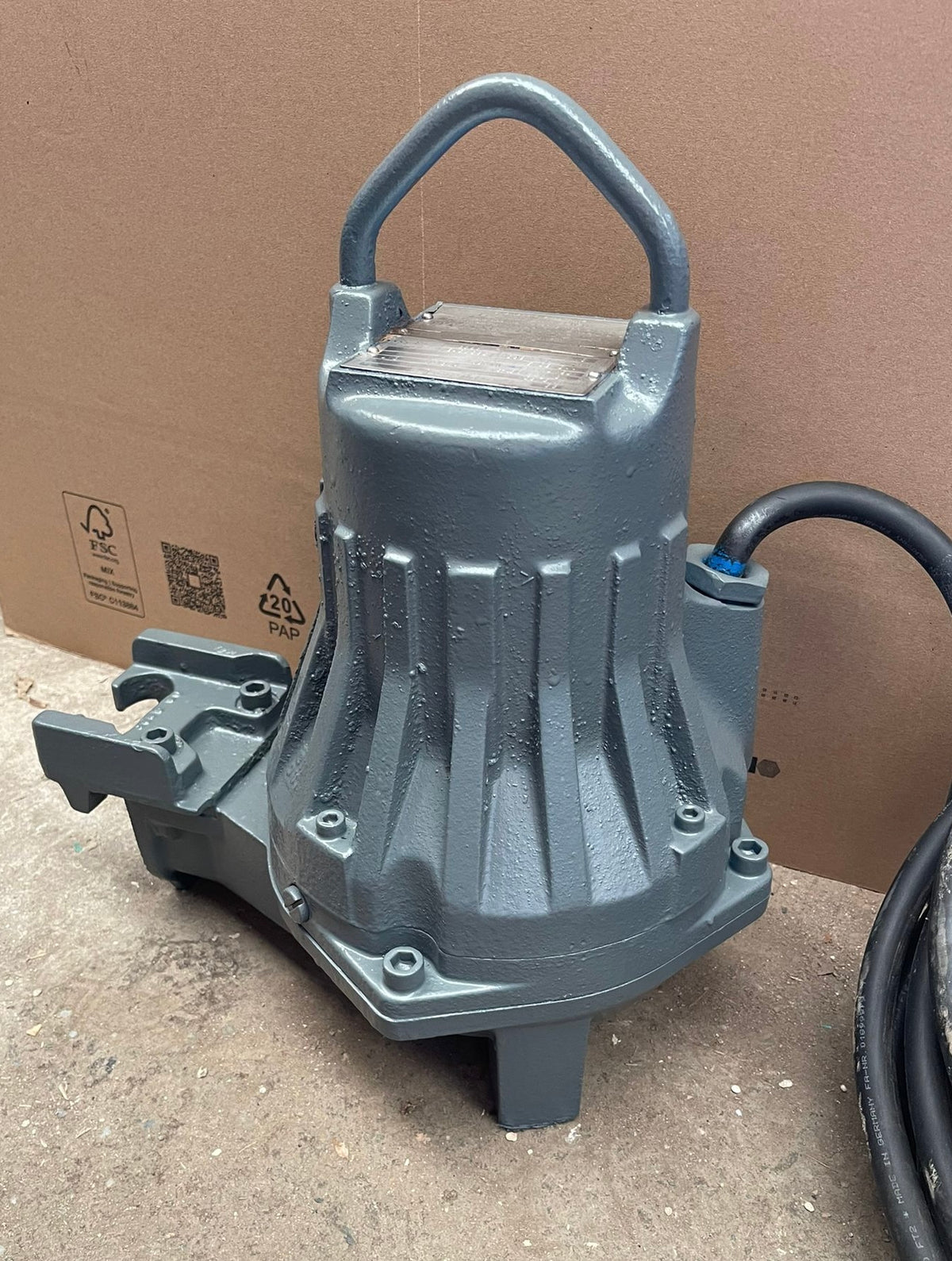 Flygt MP 3085.171 HT 259 1.8kw 415v Submersible Macerator Pump #4873 USED