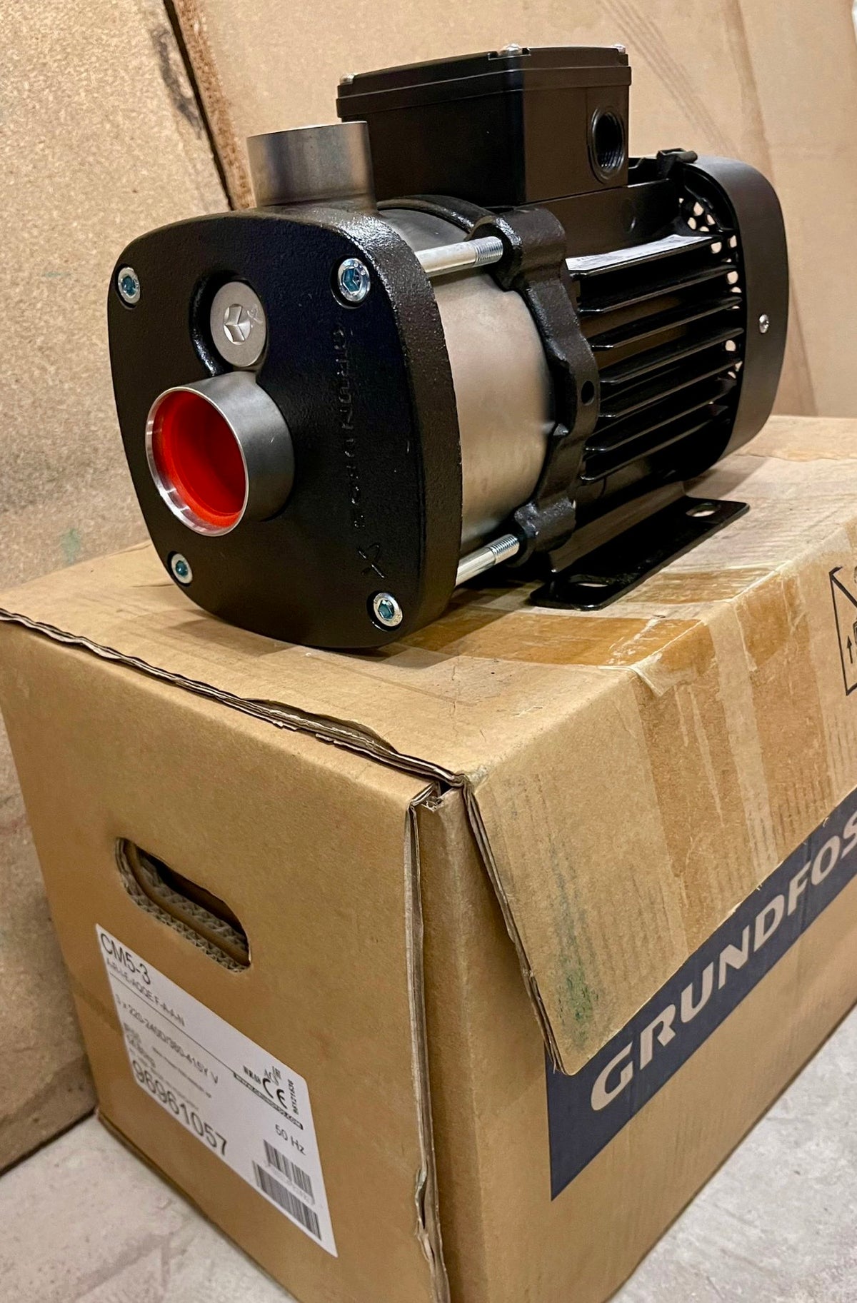 Grundfos CM 5-3 A R I E AQQE F A A N Horizontal Multistage Pump 415v 96961057 #4992