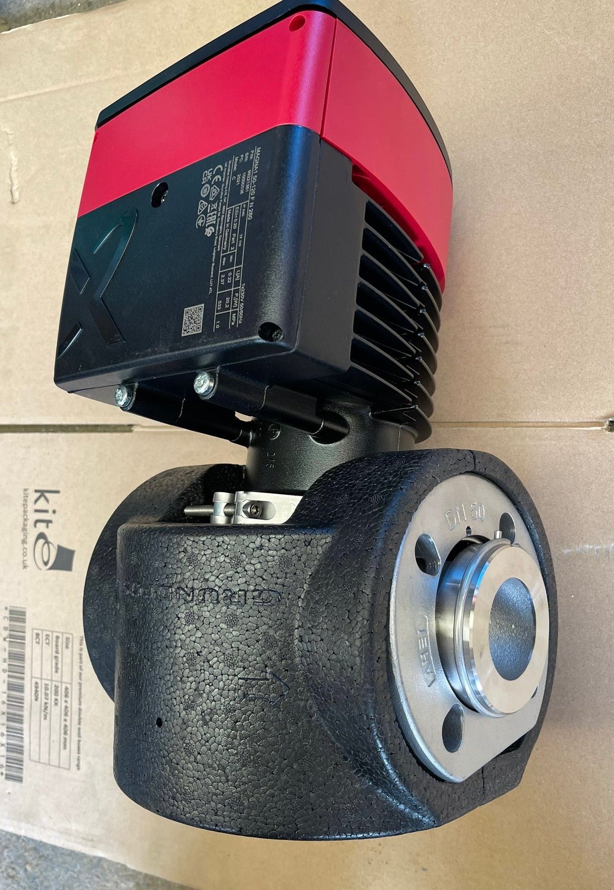 Grundfos Magna1 50-120 F N 280 240V Stainless Steel Circulator Pump 99221361 Model C #4913