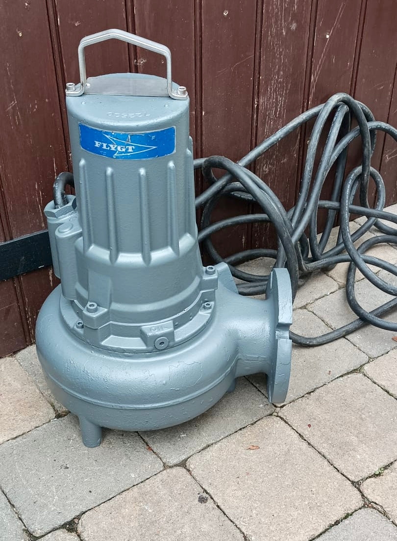 Flygt DS 3068.180 MT 472 1.5KW 3PH Submersible Vortex Pump DN80 #3483