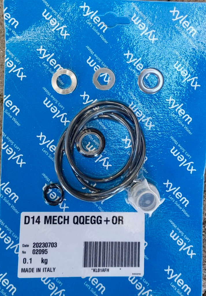 XYLEM LOWARA Mechanical Seal (SiC/SiC/EP) & O-Ring Kit 1-3-5HM  (Sleeve) KL01AFH D1 QQEGG #4248