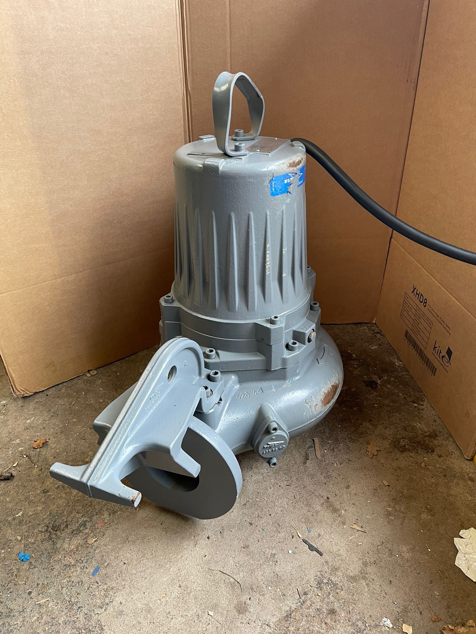 Flygt NP 3127.161 MT 437 5.9kw 415v Submersible Waste Pump #4853