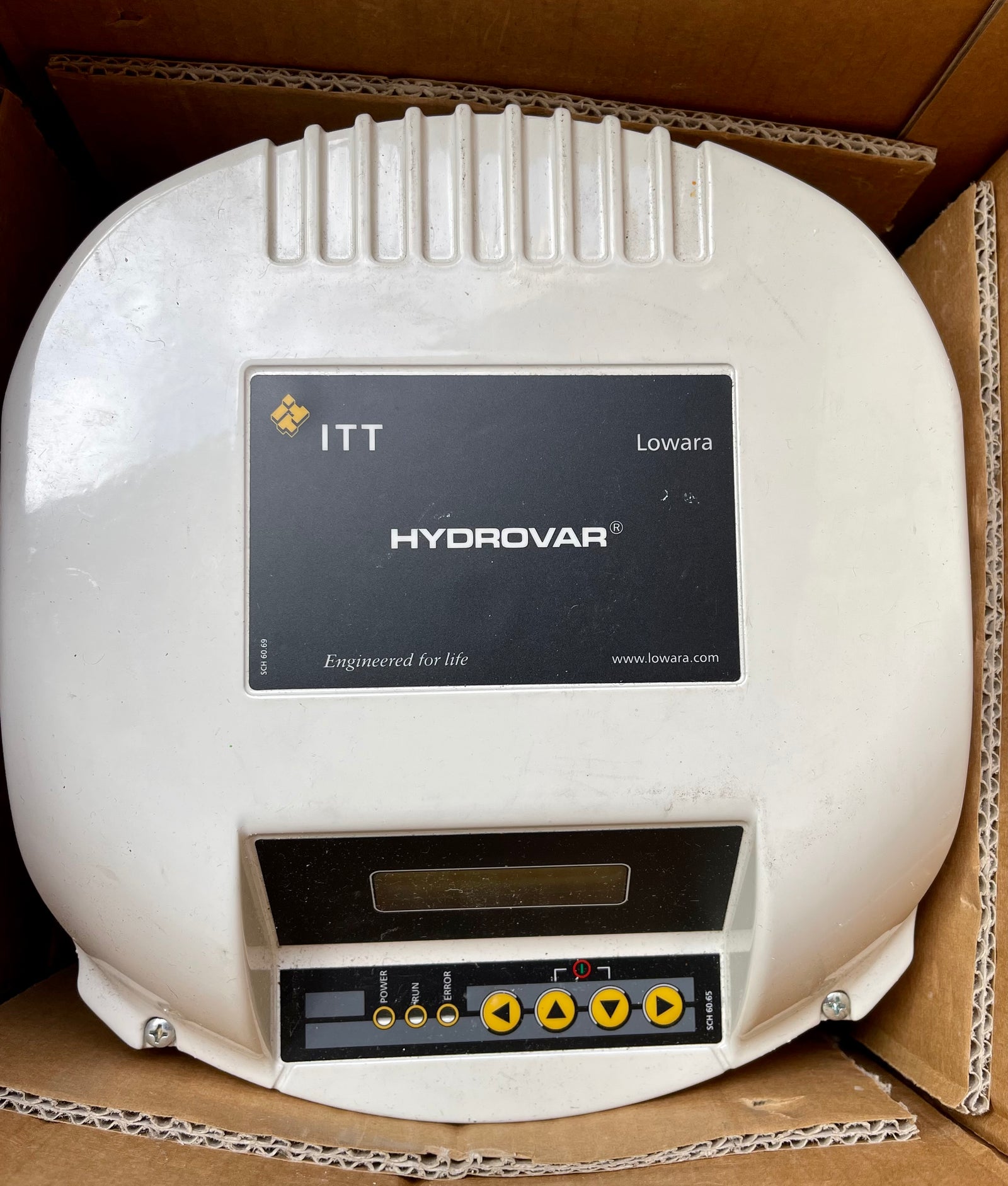 Lowara Hydrovar HV4.075 M3-5 A-1000-G-1-V Pump Control Inverter 7.5kw #3875