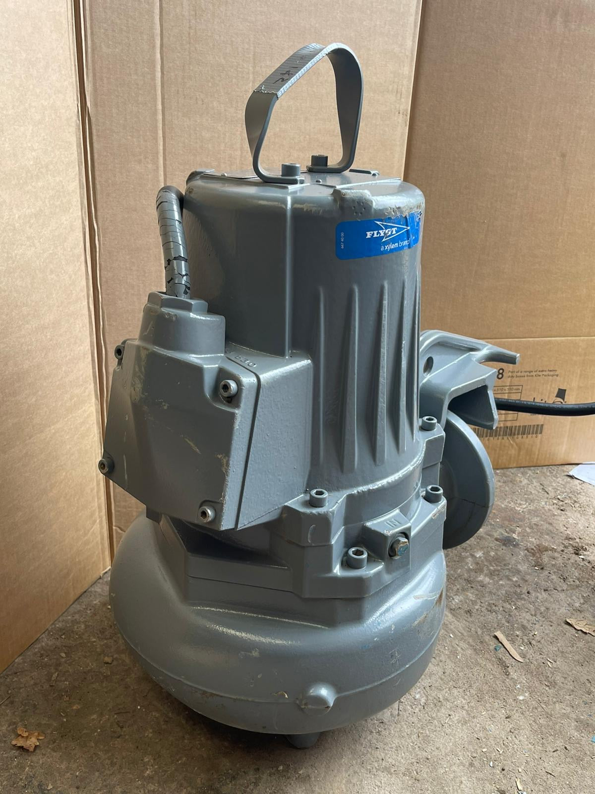 Flygt NP 3127.161 MT 437 5.9kw 415v Submersible Waste Pump #4853