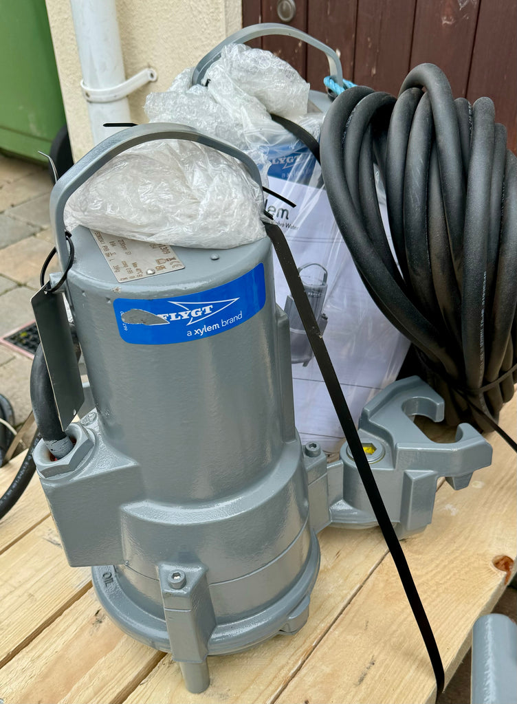 Flygt MP 3069.170 MT 254 1.5kw 230v Submersible Macerator Waste Pump #4095