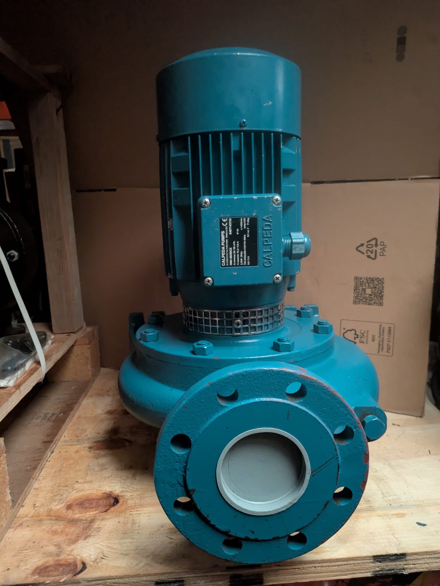 Calpeda NM4 80/20CE End suction Centrifugal Pump #2289