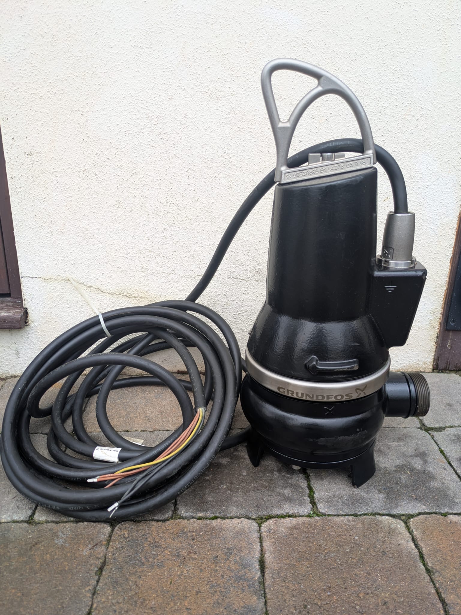Grundfos EF30.50.11.2.1.502 96106554 1.1 kW 240v Submersible Waste Pump Dn50 #4505