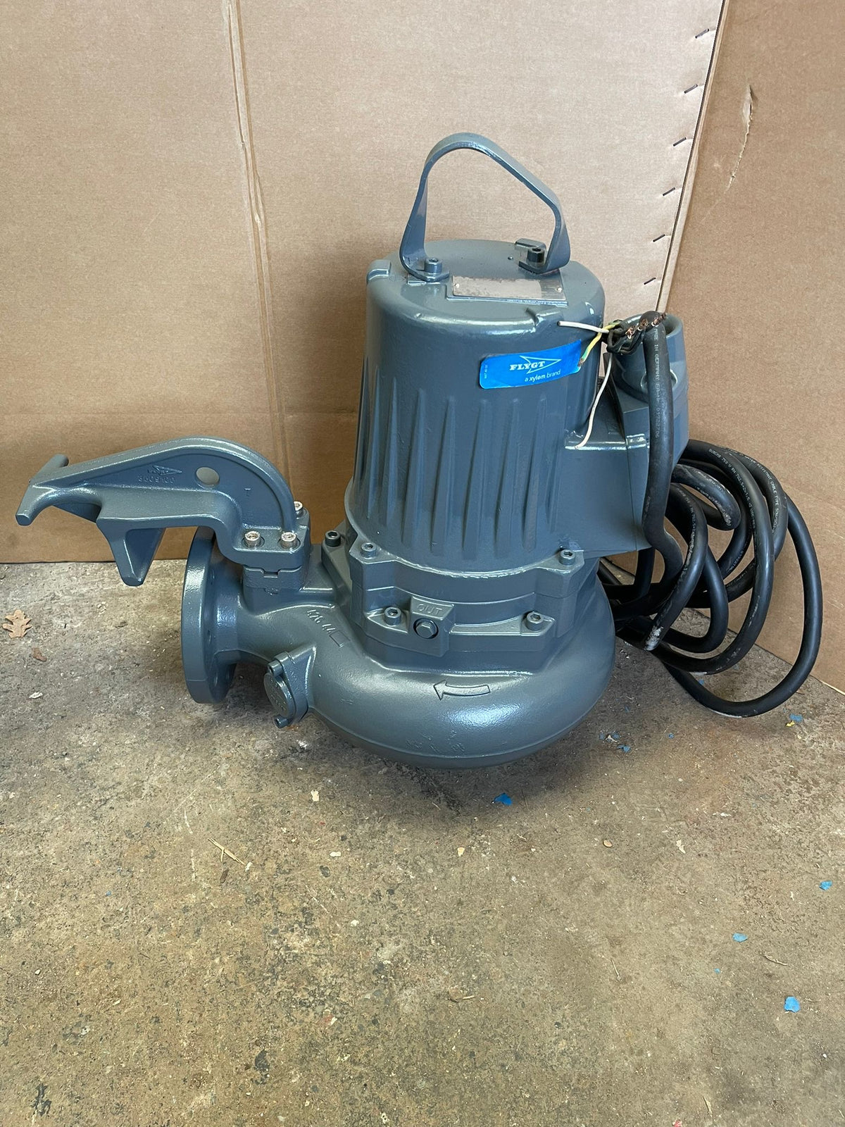 Flygt NP 3127.161 MT 437 5.9kw 415v Submersible Waste Pump #4908 USED