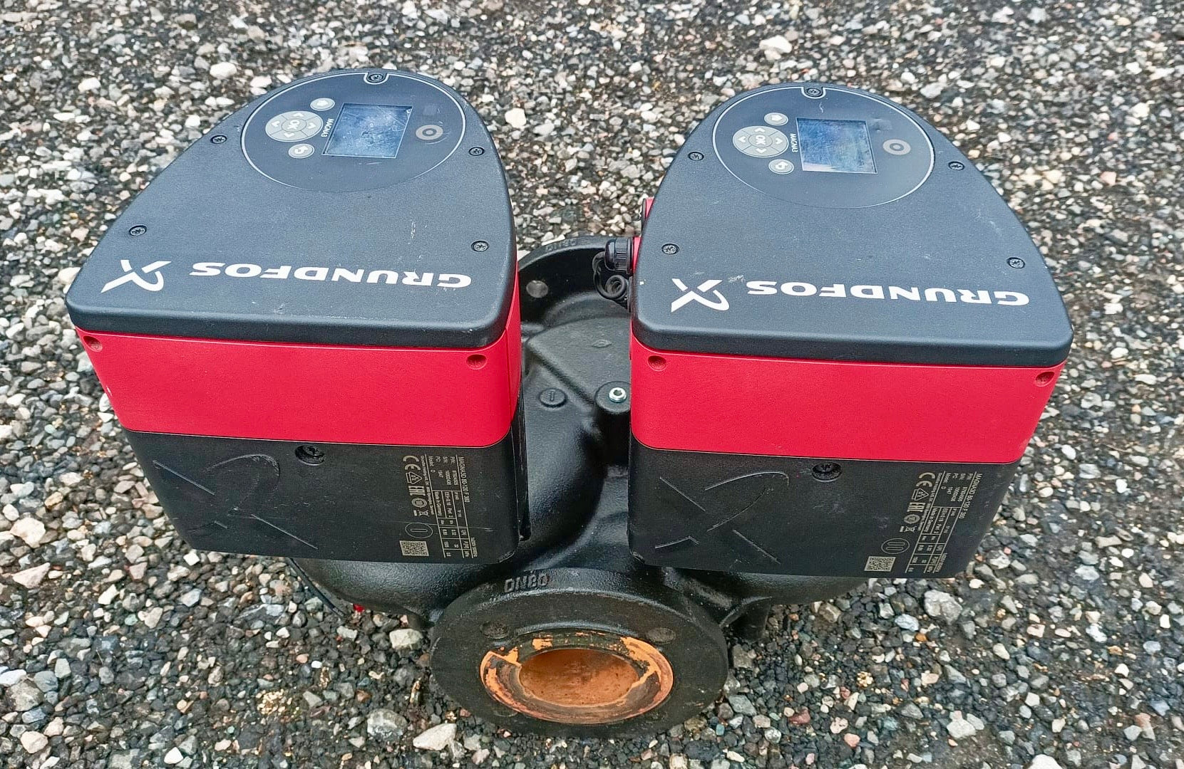 Grundfos Magna3 D 80-120 F 97924505 360 Twin-Head Flanged Circulating Pump #3601 USED