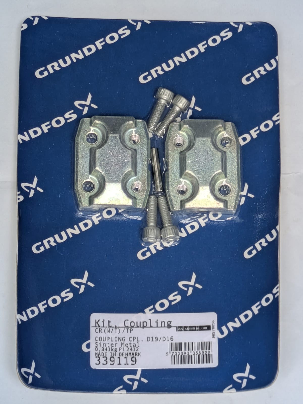 Grundfos 19/16mm Complete Shaft Coupling Kit for CR CRN UMT UPT Pumps 339119 #5151