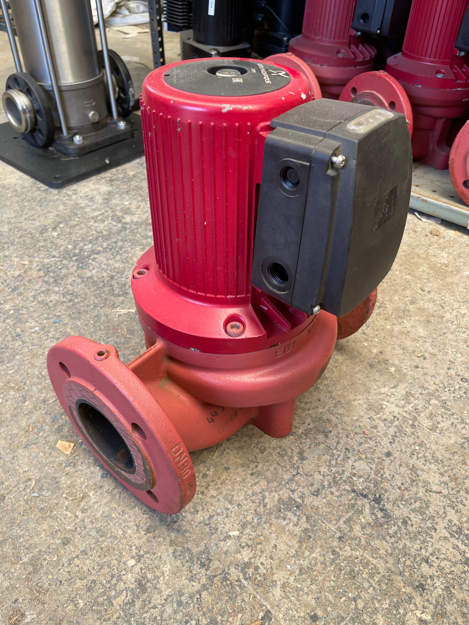 Grundfos UPS 80-120 F 360 415v 96402440 Heating Circulator Pump #4485 USED