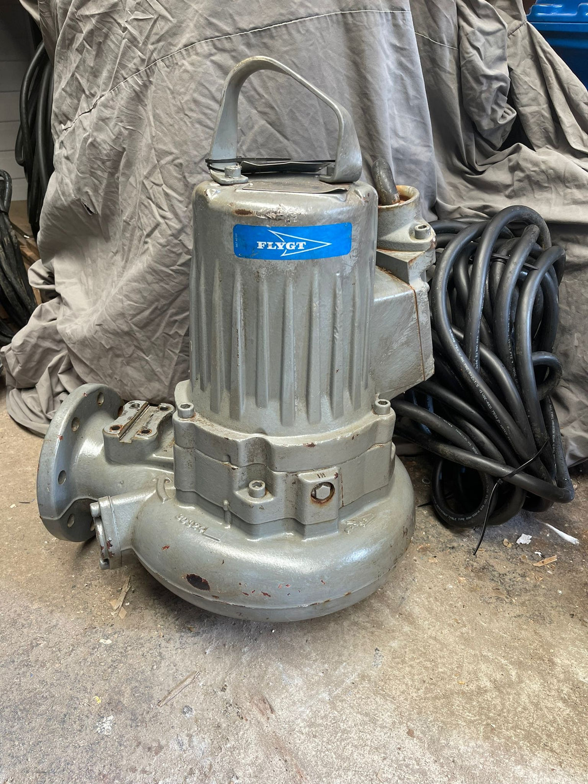 Flygt NX 3102.160 MT 460 3.1 kw 415v Submersible Waste Pump #5031