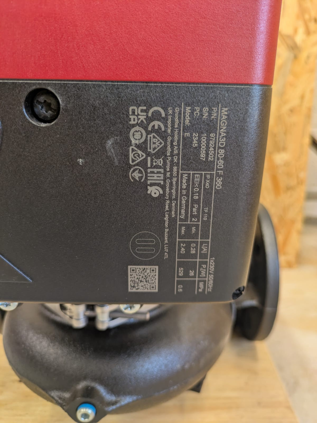 Grundfos Magna3D 80-60 F Circulator Pump 240v 97924502 DN80 #4462