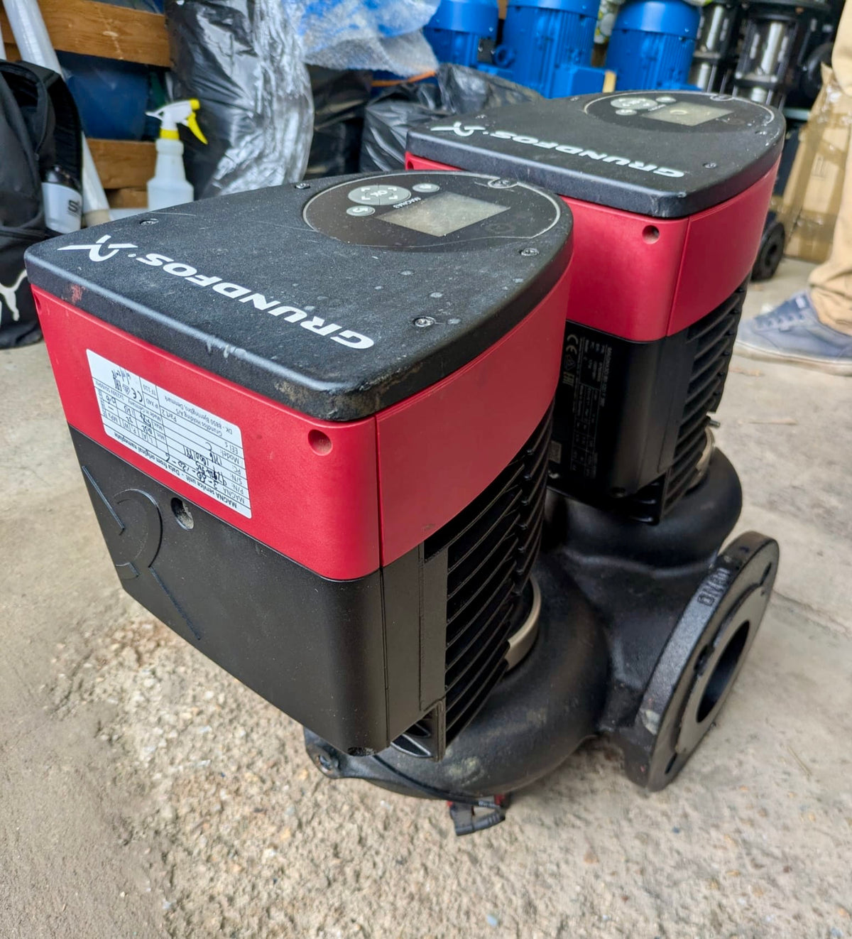 Grundfos Magna3 D 80-120 F 97924505 360 Twin-Head Flanged Circulating Pump #4794 USED