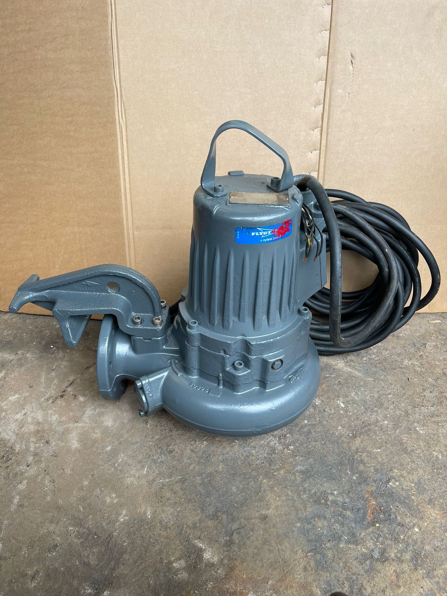 Flygt NX 3102.160 MT 462 3.1 kw 415v Submersible Waste Pump #4910 USED