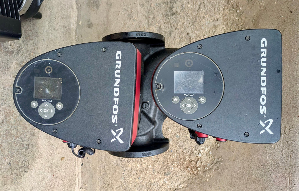 Grundfos Magna3 D 80-120 F 97924505 360 Twin-Head Flanged Circulating Pump #4794 USED