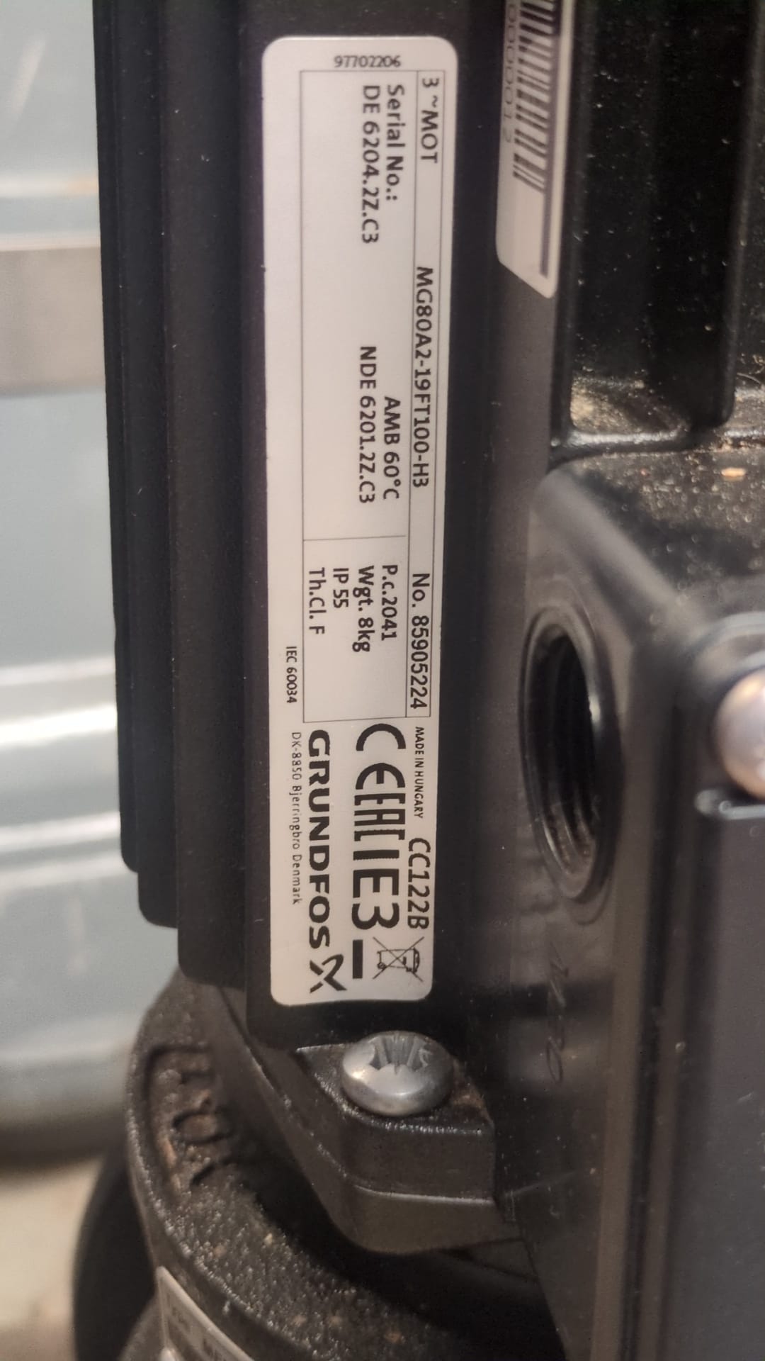 Grundfos TP 40-160/2 A F A BQQE FX2 415V Circulator Pump 99412627 DN40 0.75kW #4489