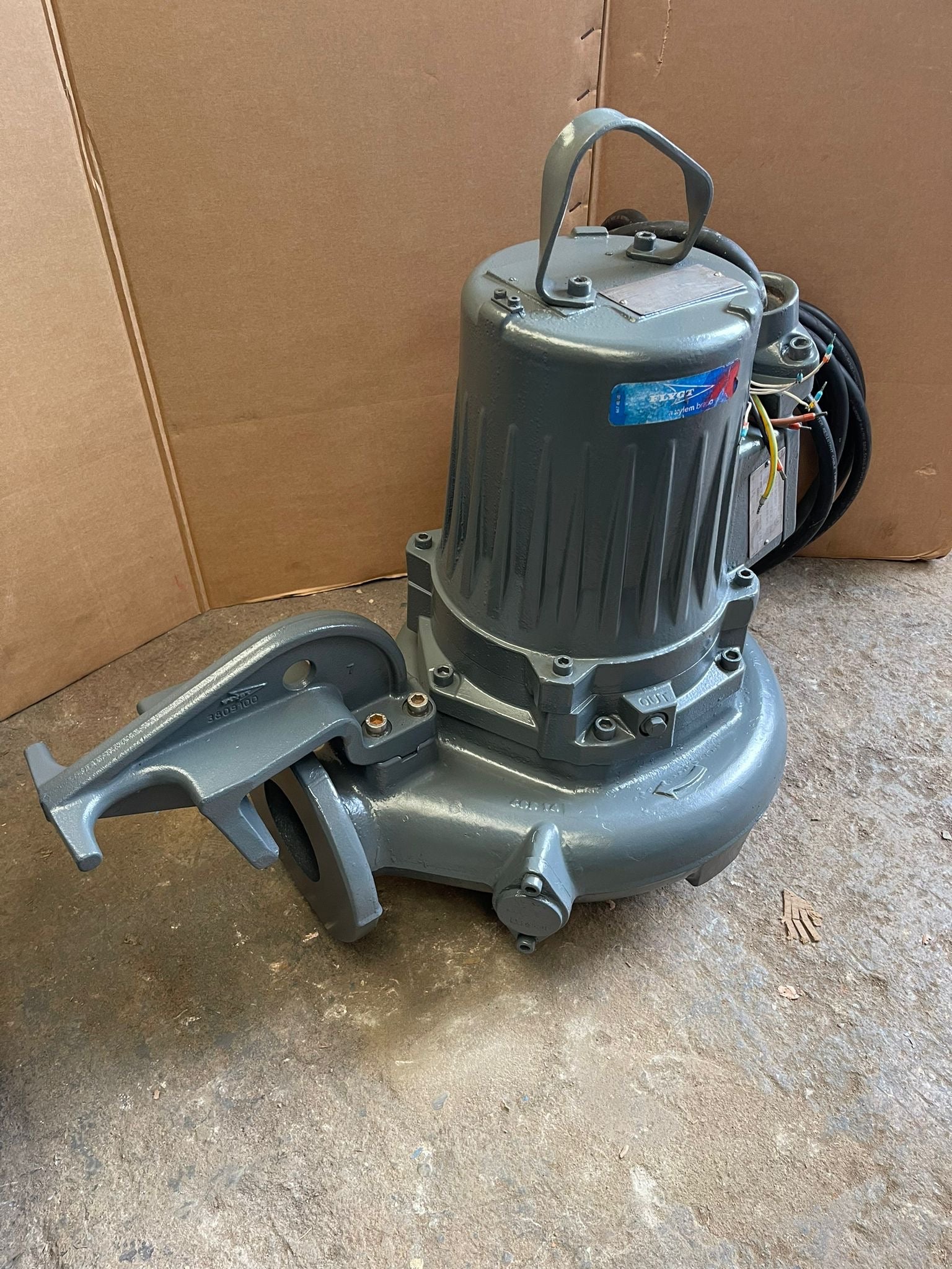 Flygt NP 3127.191 HT 487 5.9kw 415v Submersible Waste Pump #4907 USED