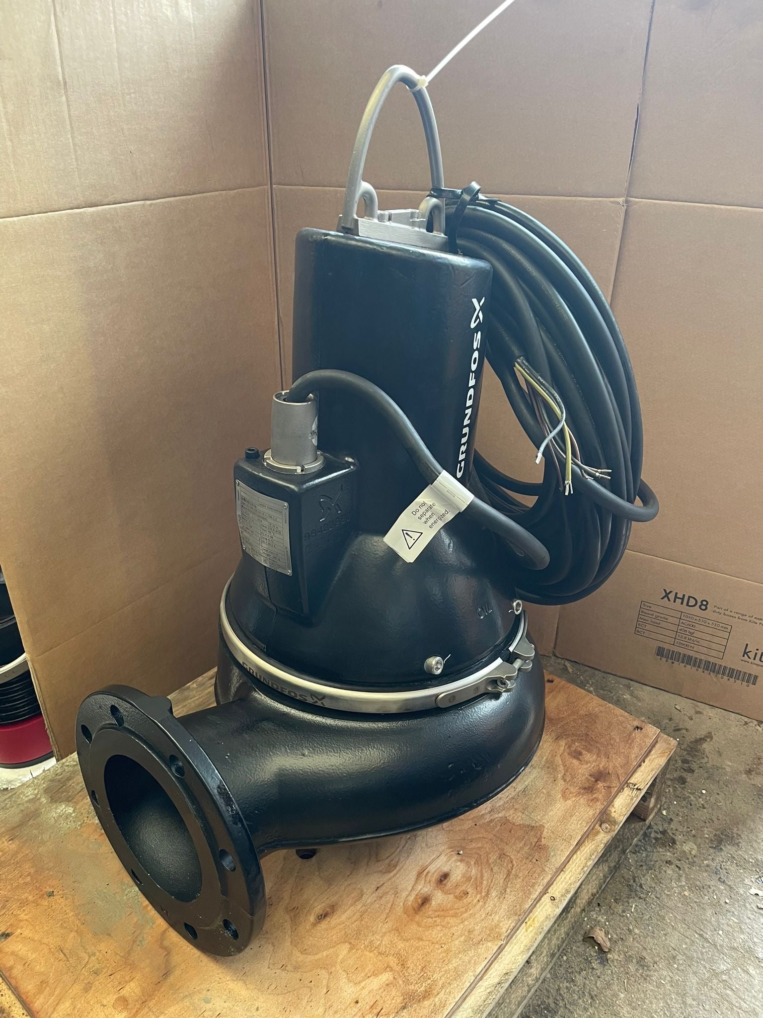 Grundfos SL1.100.150.40.EX.4.50D.C.Z 93161977 4kW 415v Submersible Waste Pump Dn150 #4849