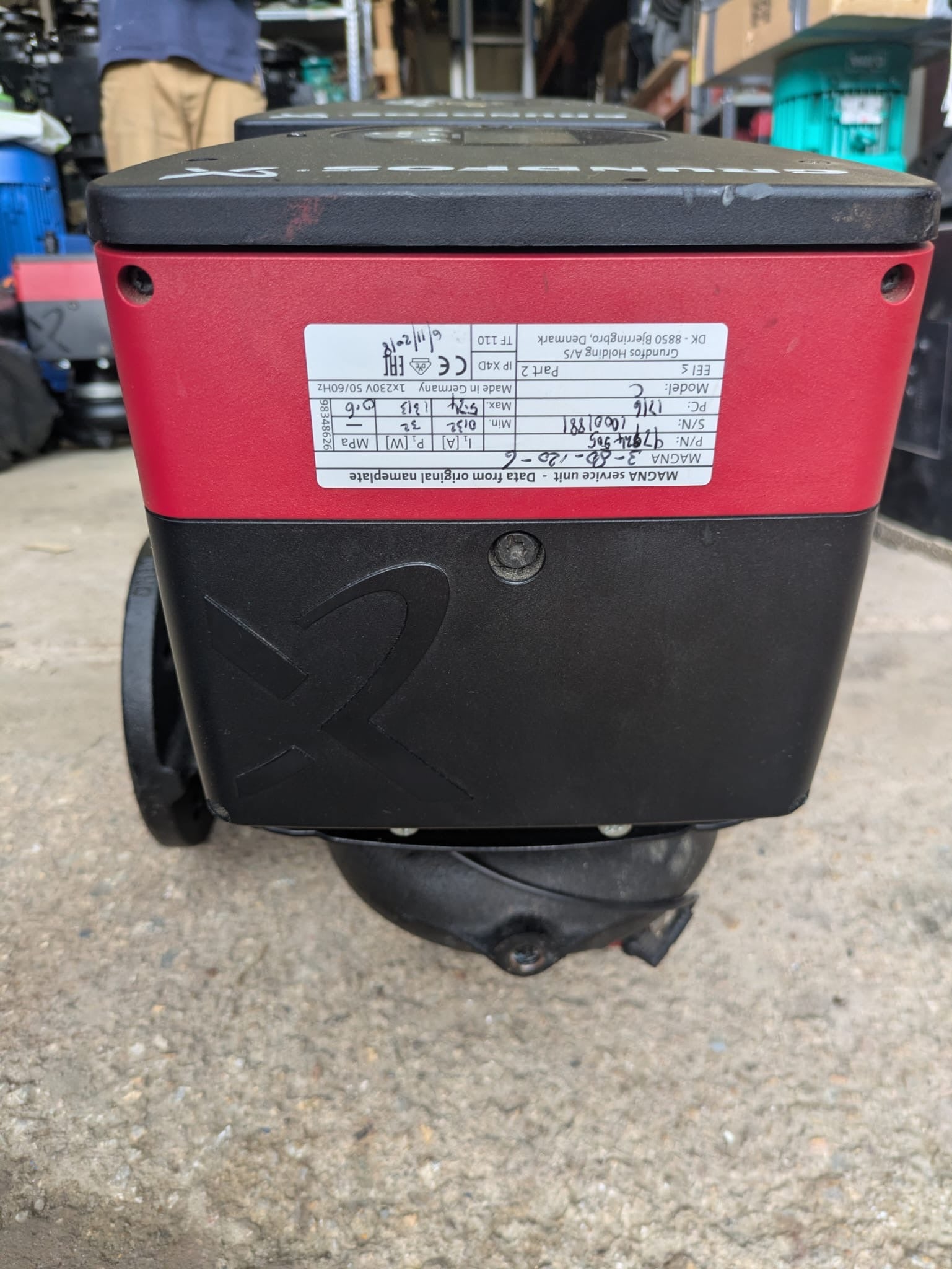 Grundfos Magna3 D 80-120 F 97924505 360 Twin-Head Flanged Circulating Pump #4794 USED