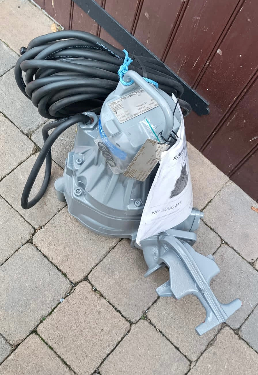 Flygt NP 3085.160 MT 462 2kw 415v Submersible Waste Pump #3840