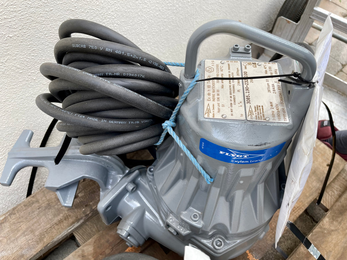 Flygt NP 3085.190 256 SH 2.4kw 400v submersible waste water pump #3727