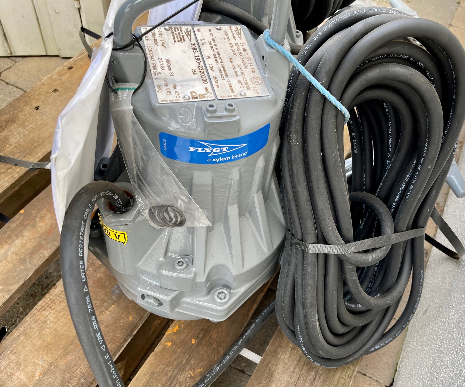 Flygt NP 3085.190 256 SH 2.4kw 400v submersible waste water pump #3727