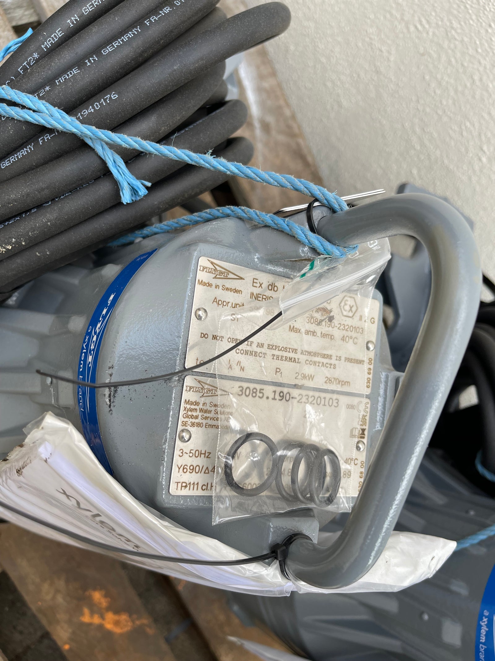 Flygt NP 3085.190 256 SH 2.4kw 400v submersible waste water pump #3727