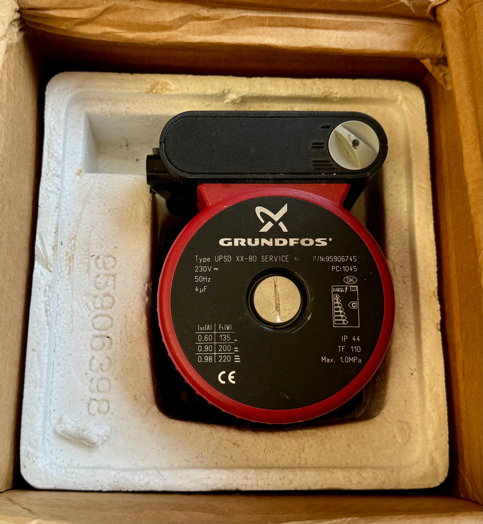 Grundfos UPS/D 32-80/40-80 F Replacement Head 95906745 95906465 #4011