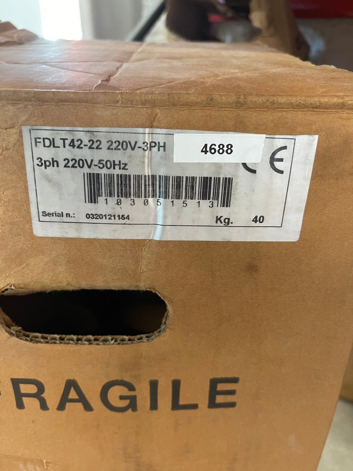 Lowara FDLT 42-22 220V-3PH Grinder Pump DN40 1.4kW #4688