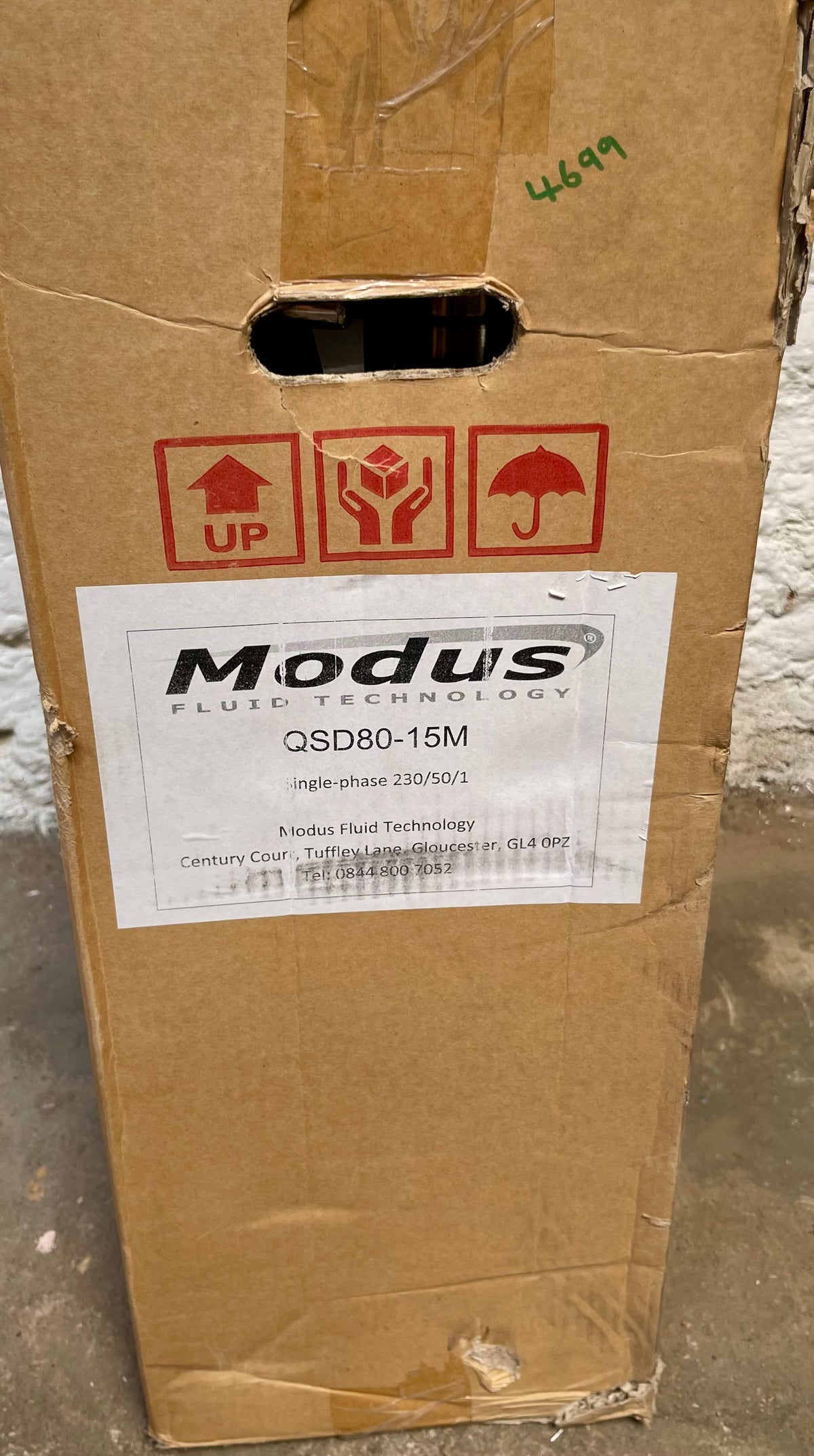 Modus QSD 80-15M Submersible Drainage Pump DN80 1.5kW 240v #4699