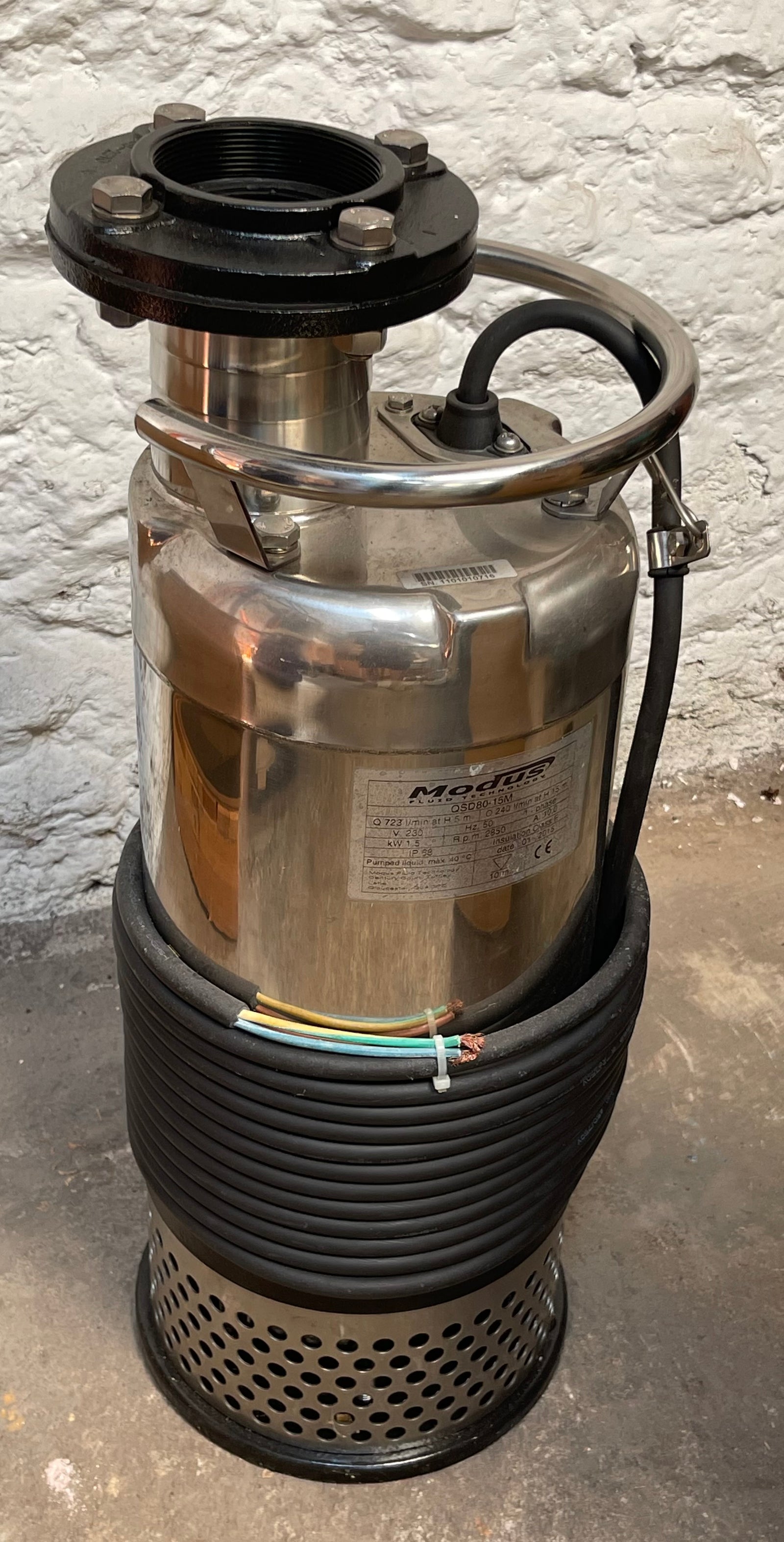 Modus QSD 80-15M Submersible Drainage Pump DN80 1.5kW 240v #4699