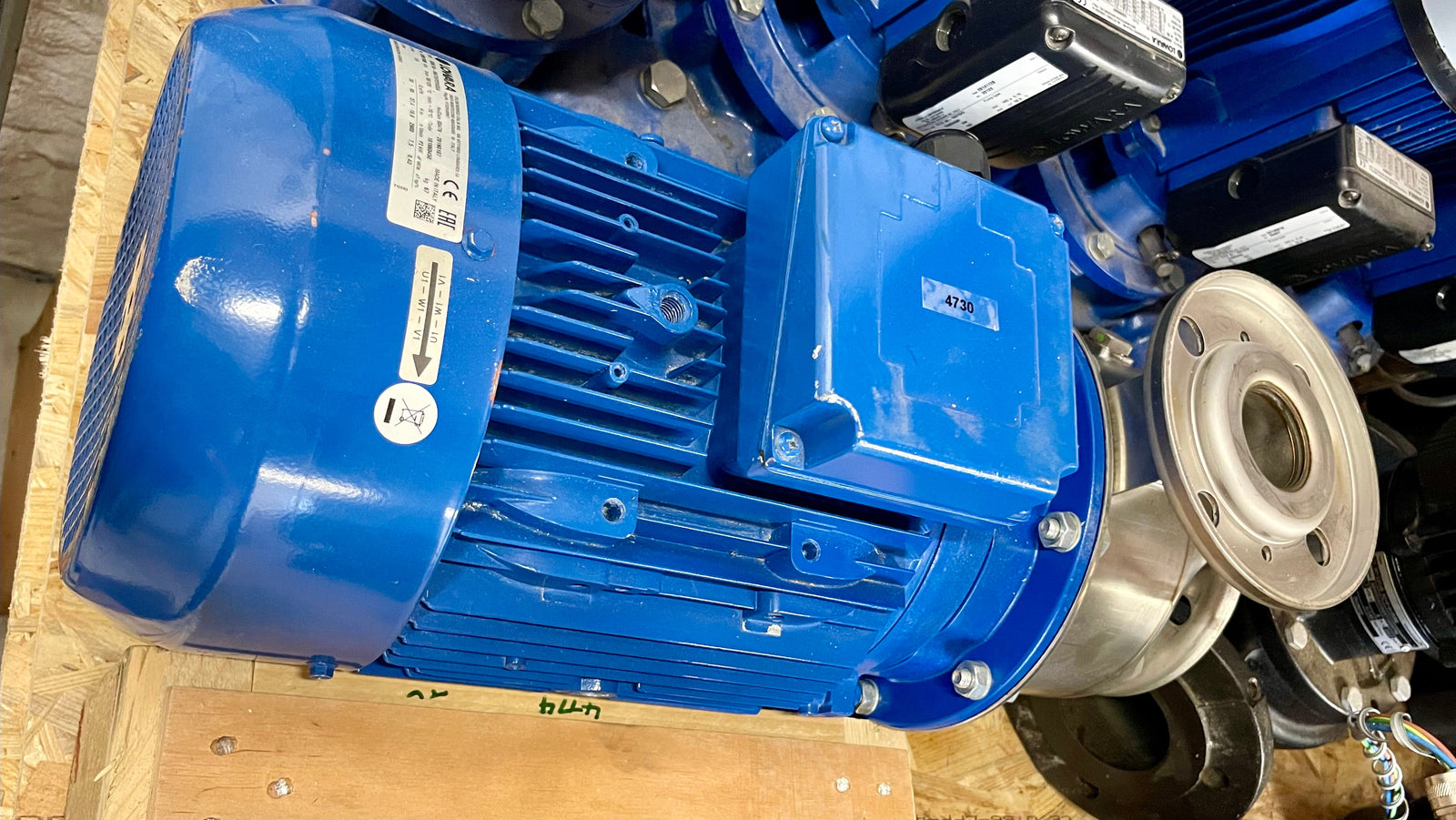 Lowara ESHE 50-160/75/P25VSSA End Suction Circulator Pump 101860450 DN50 7.5kW #4730 USED