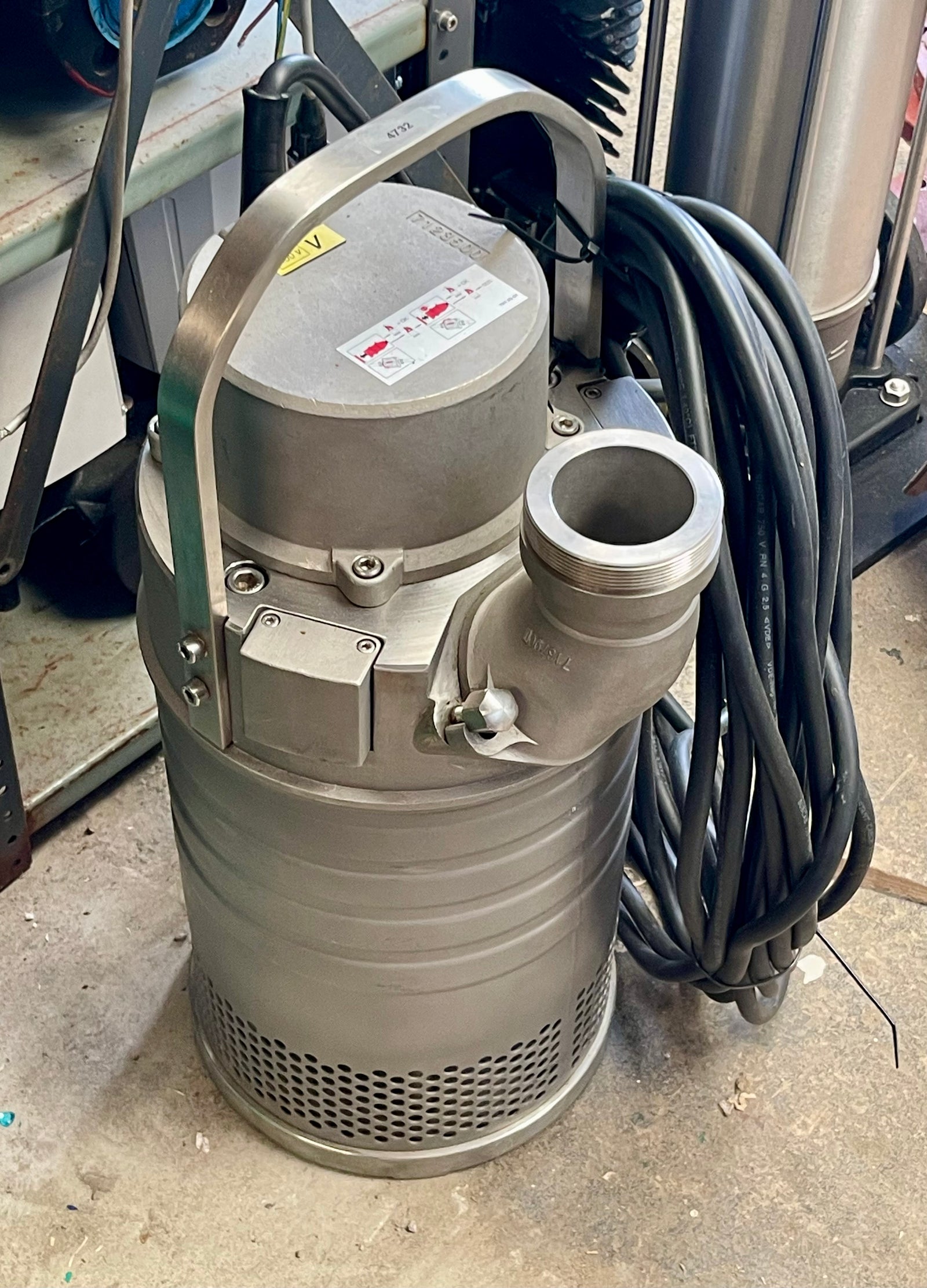 Grindex Major H Inox 8116.390 Pump DN80 3" 6.3kW #4732