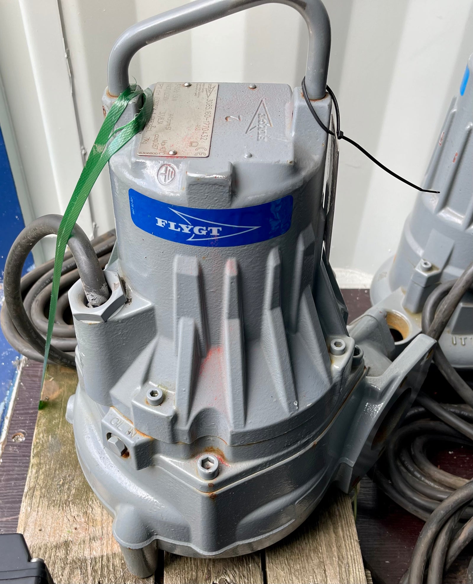 Flygt 3085.160 463 MT 1.3kw 415v DN80 Submersible pump #3757