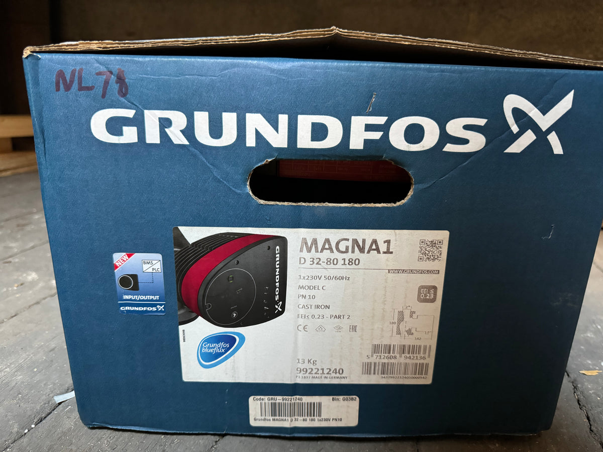 Grundfos Magna1D 32-80 180 99221240 Circulator Pump #NL78