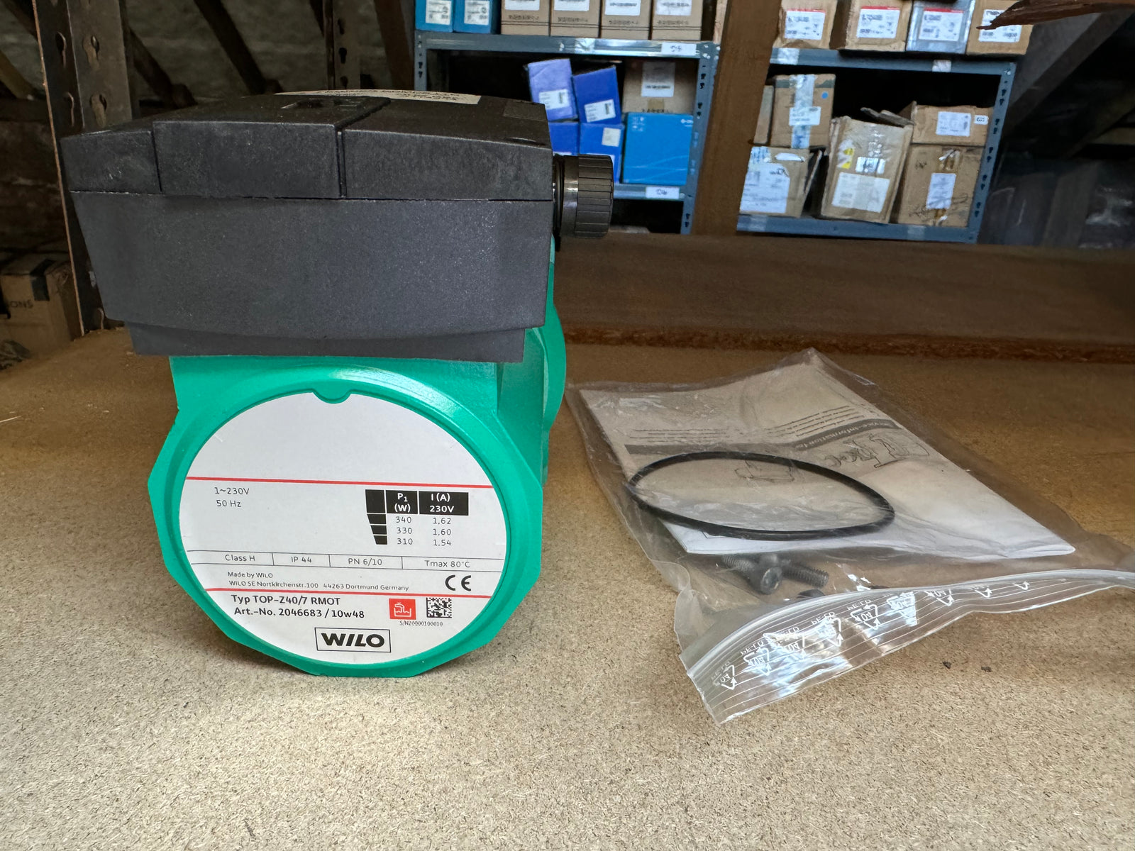 Wilo TOP-Z40/7 EM GG/RG RMOT Replacement Head 2046683 #NL105